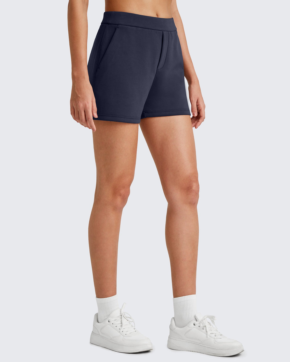 Smoofit High Waisted Sweat Shorts 4''
