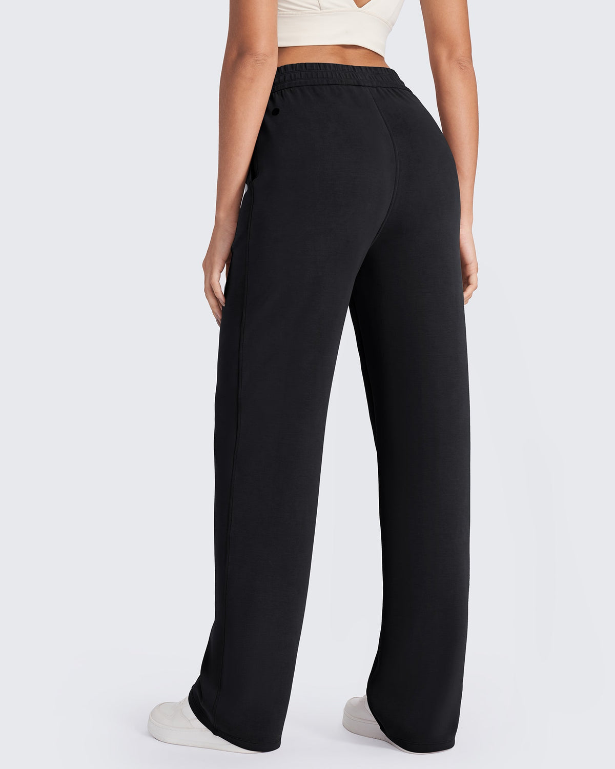 Smoofit Loose High-Rise Elastic Dressy Pants Extra Tall