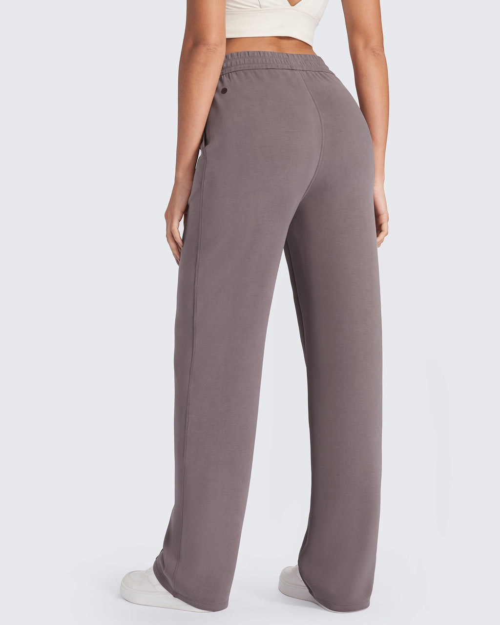 Smoofit Loose High-Rise Elastic Dressy Pants Extra Tall