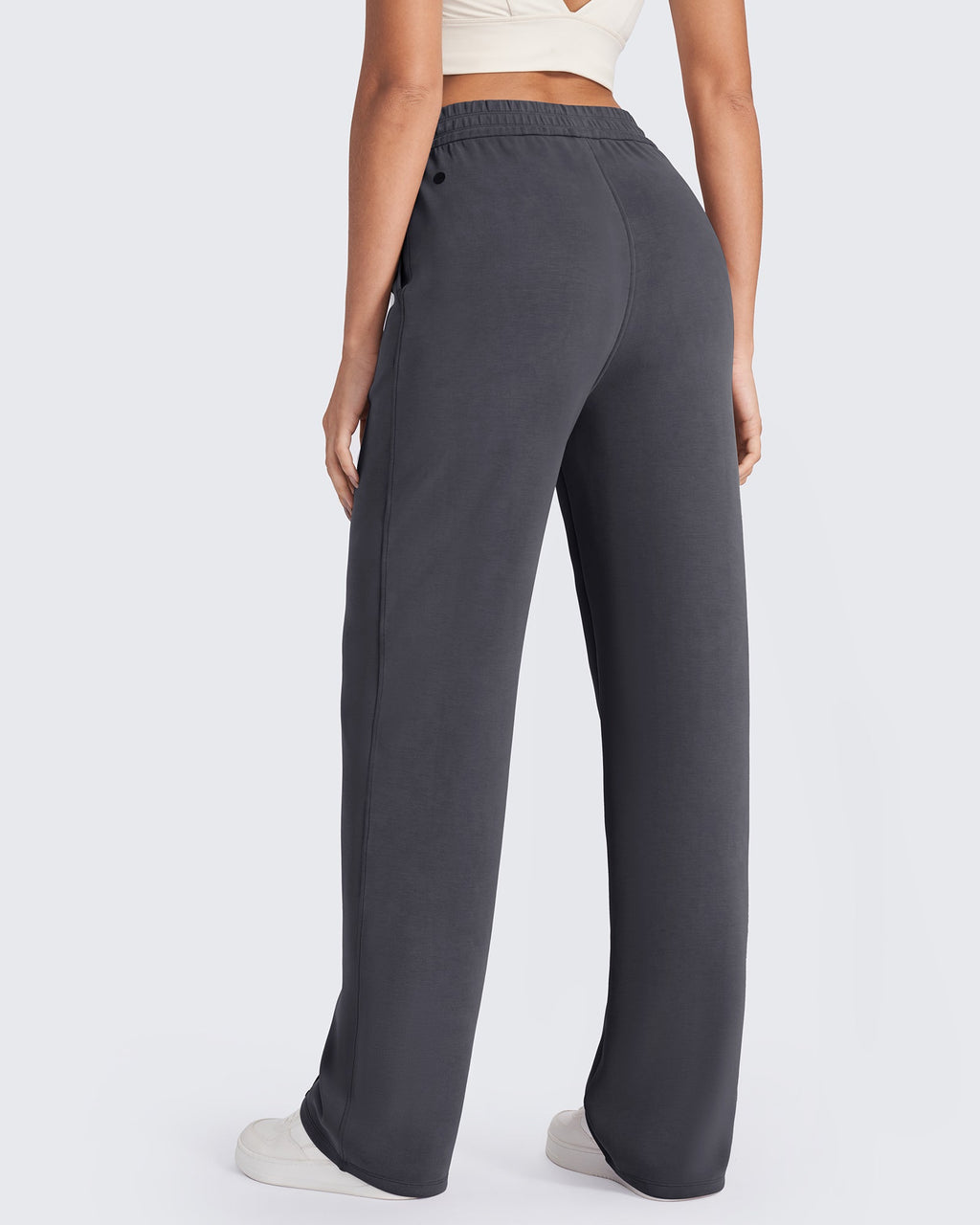 Smoofit Loose High-Rise Elastic Dressy Pants Extra Tall