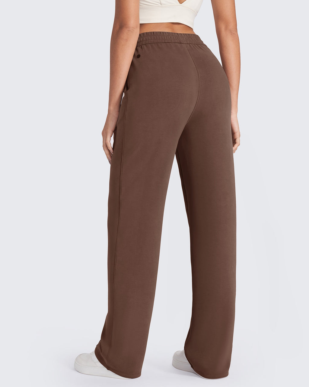 Smoofit Loose High-Rise Elastic Dressy Pants Regular
