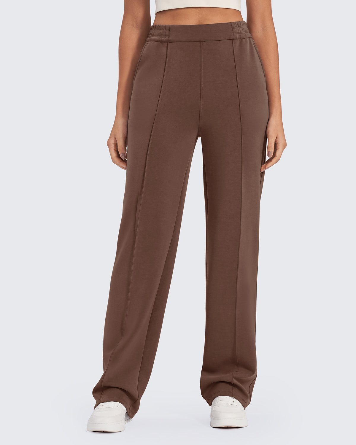 Smoofit Loose High-Rise Elastic Dressy Pants Extra Tall