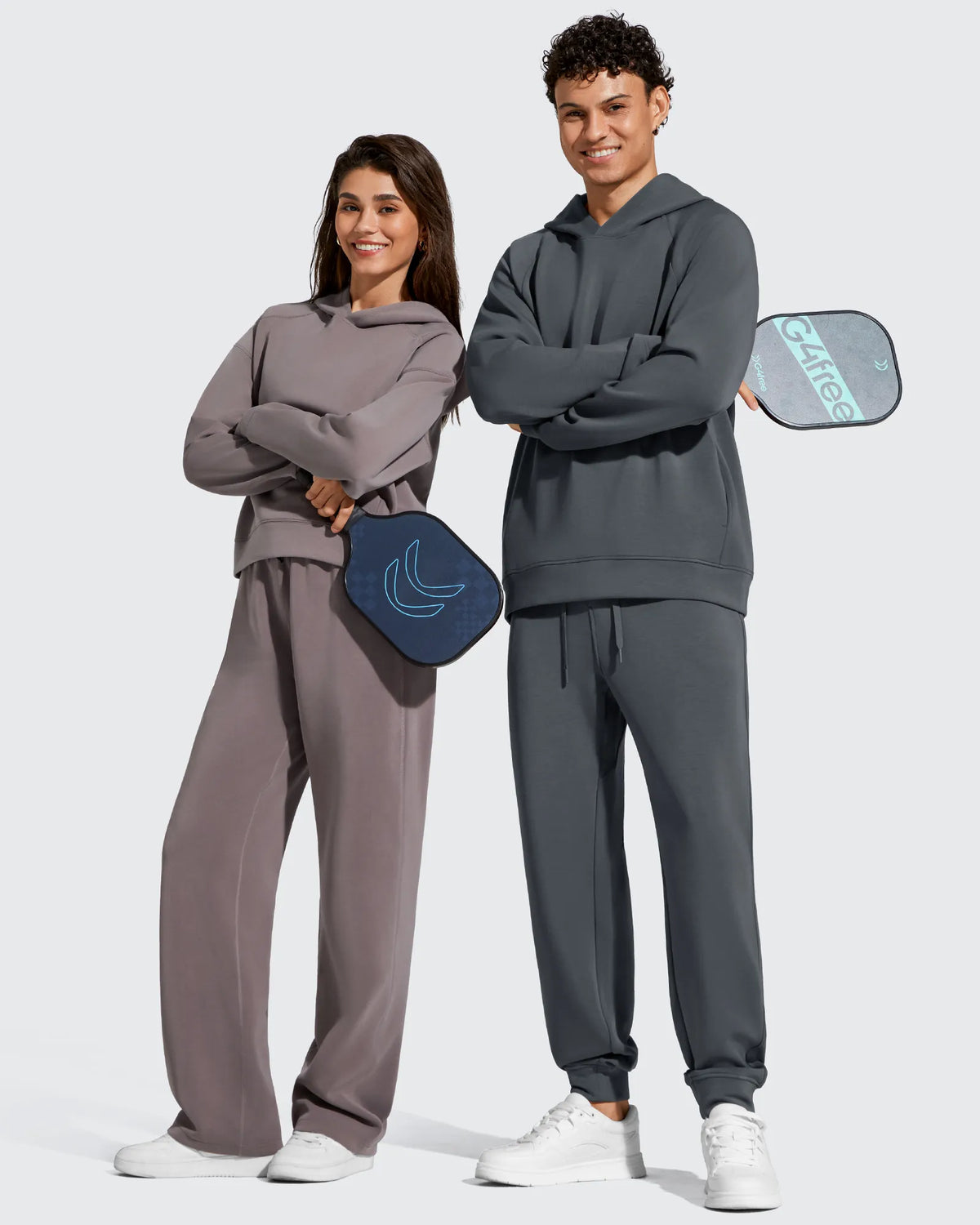 Smoofit Men's Fleece Lined Drawstring Thermal Joggers