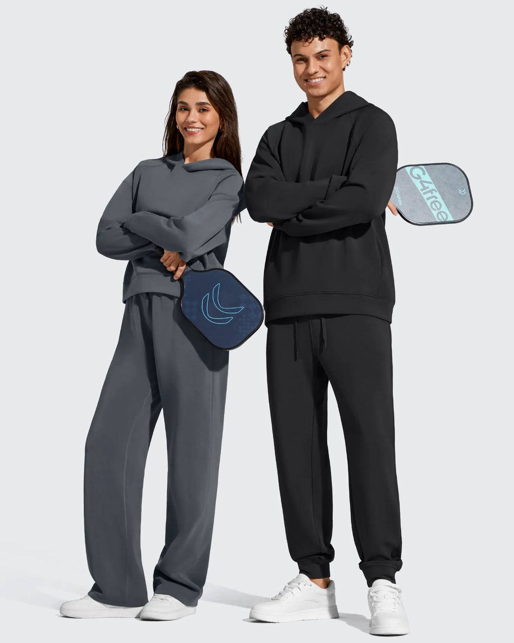 Smoofit Men's Fleece Lined Drawstring Thermal Joggers