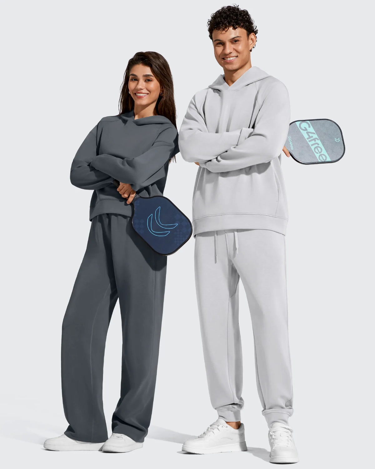 Smoofit Men's Fleece Lined Drawstring Thermal Joggers