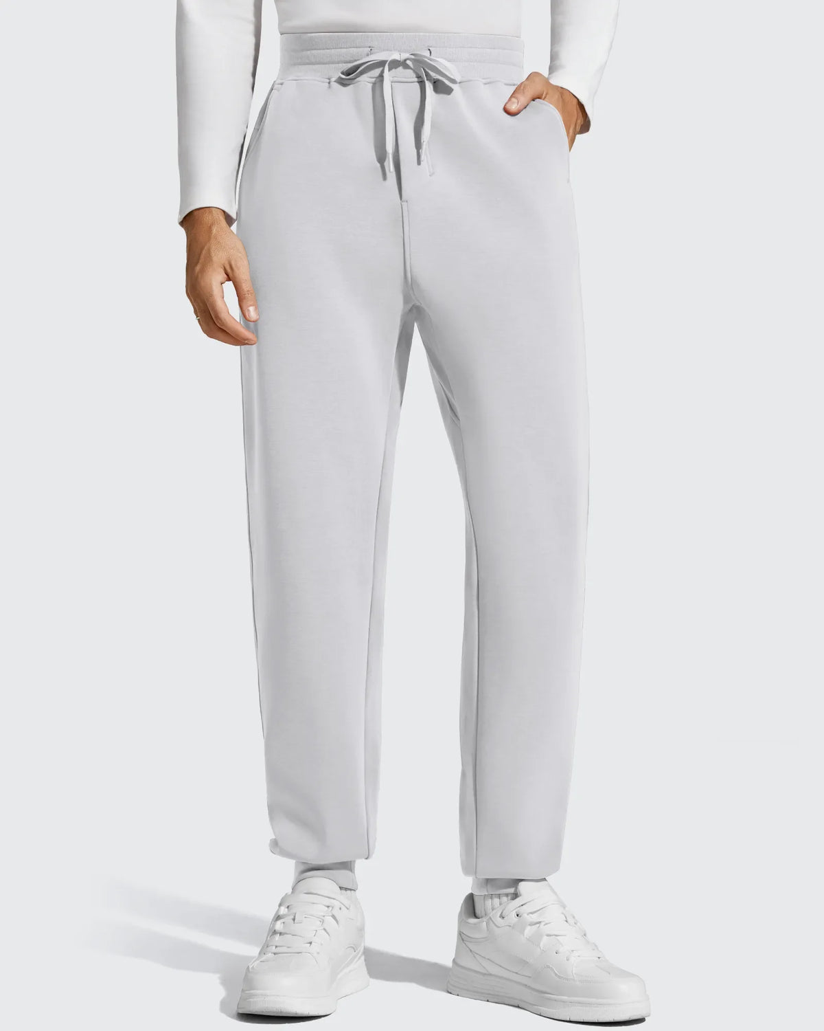 Smoofit Men's Fleece Lined Drawstring Thermal Joggers