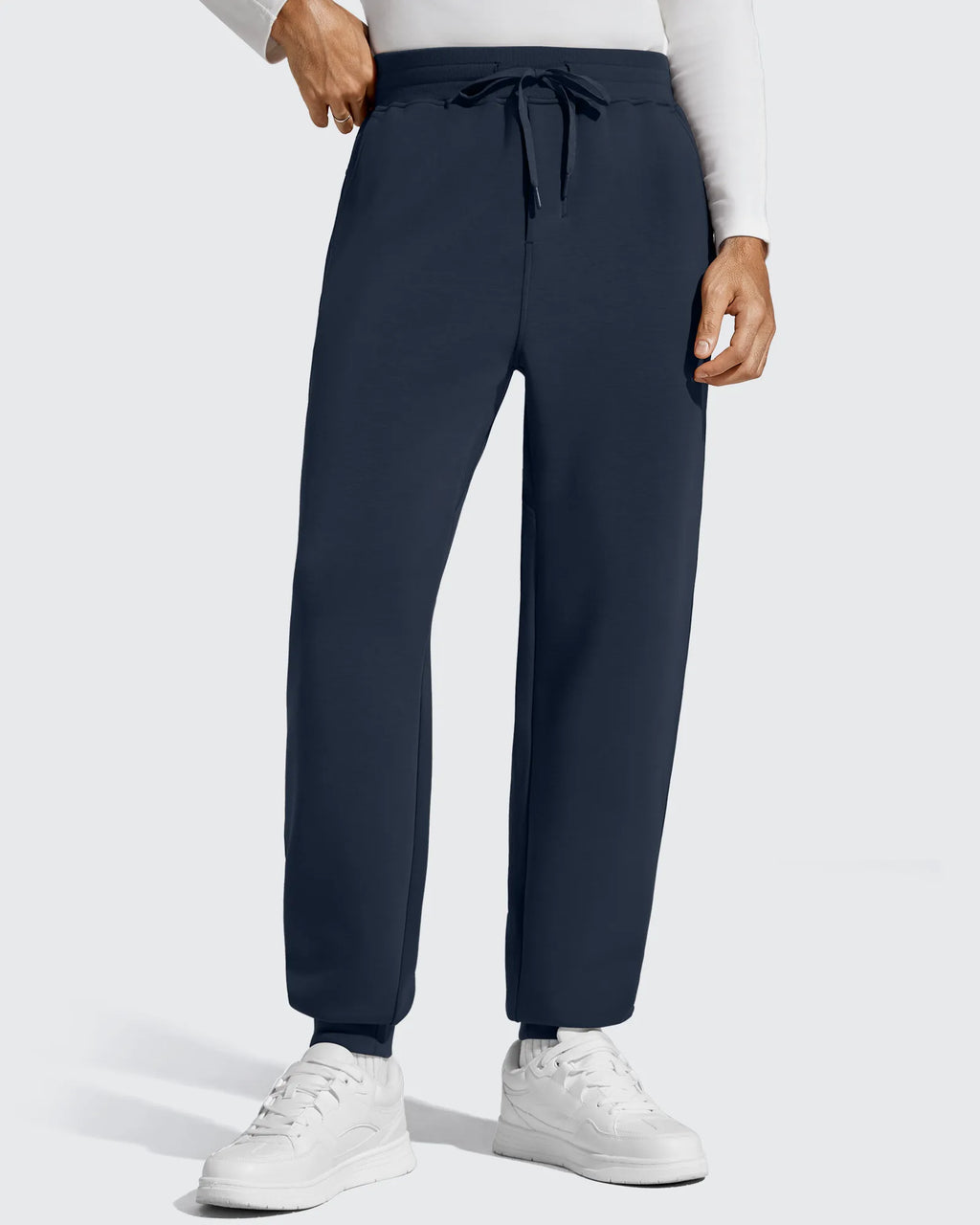 Smoofit Men's Fleece Lined Drawstring Thermal Joggers