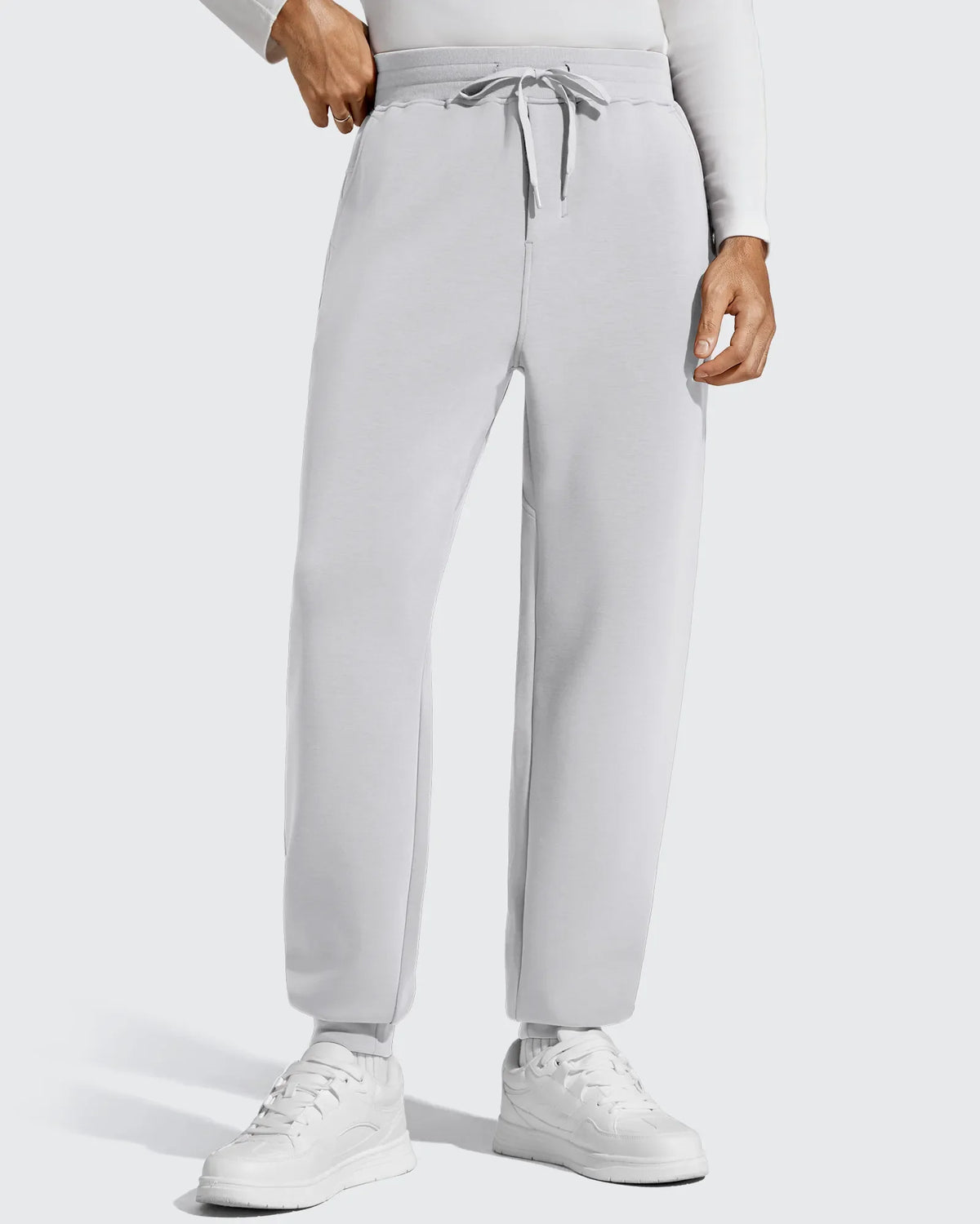 Smoofit Men's Fleece Lined Drawstring Thermal Joggers