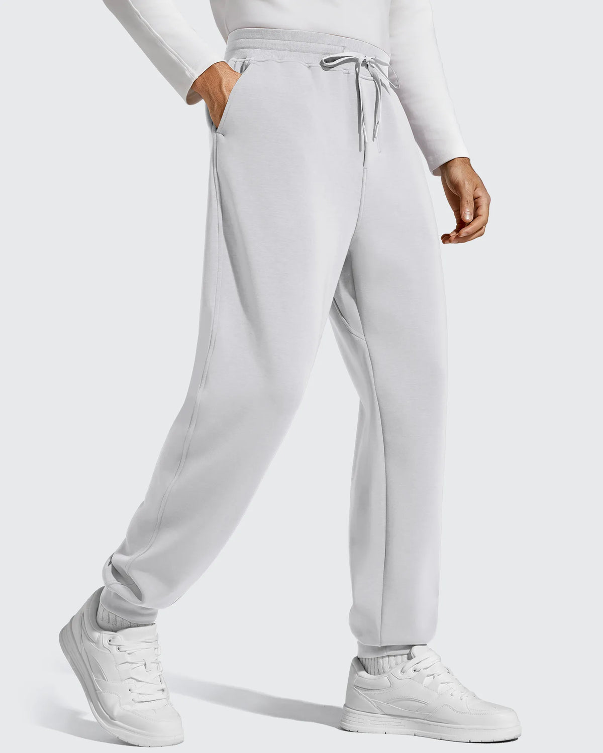 Smoofit Men's Fleece Lined Drawstring Thermal Joggers