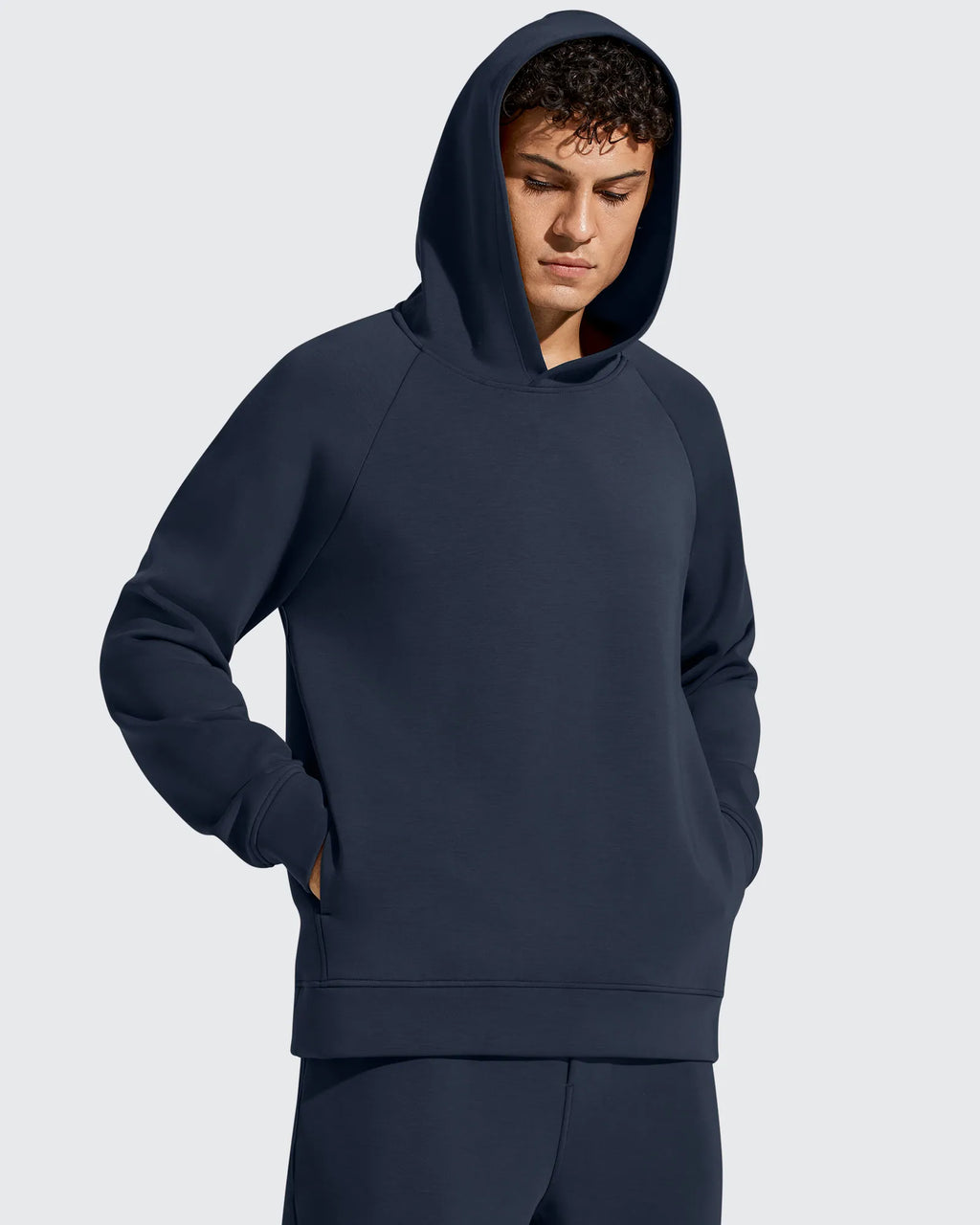 Smoofit Men's Fleece-Lined Pockets Hoodies Pullover Sweatshirts