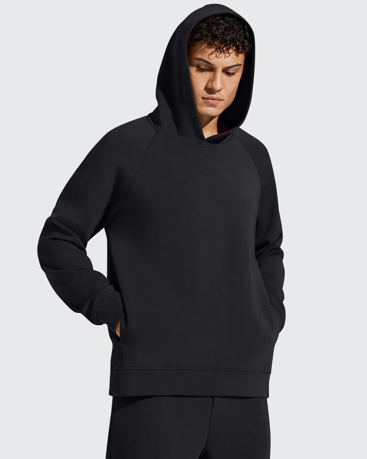 Smoofit Men's Fleece-Lined Pockets Hoodies Pullover Sweatshirts