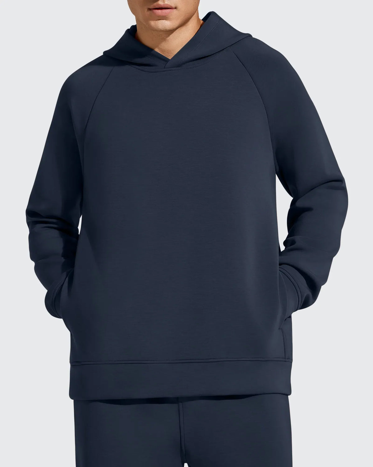 Smoofit Men's Fleece-Lined Pockets Hoodies Pullover Sweatshirts
