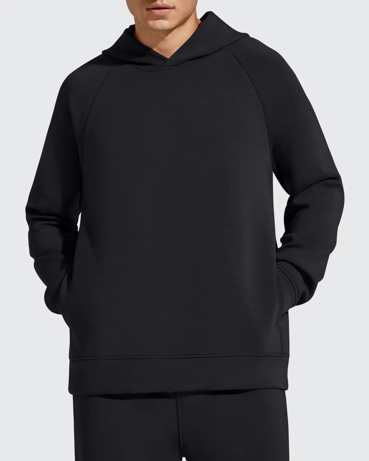 Smoofit Men's Fleece-Lined Pockets Hoodies Pullover Sweatshirts