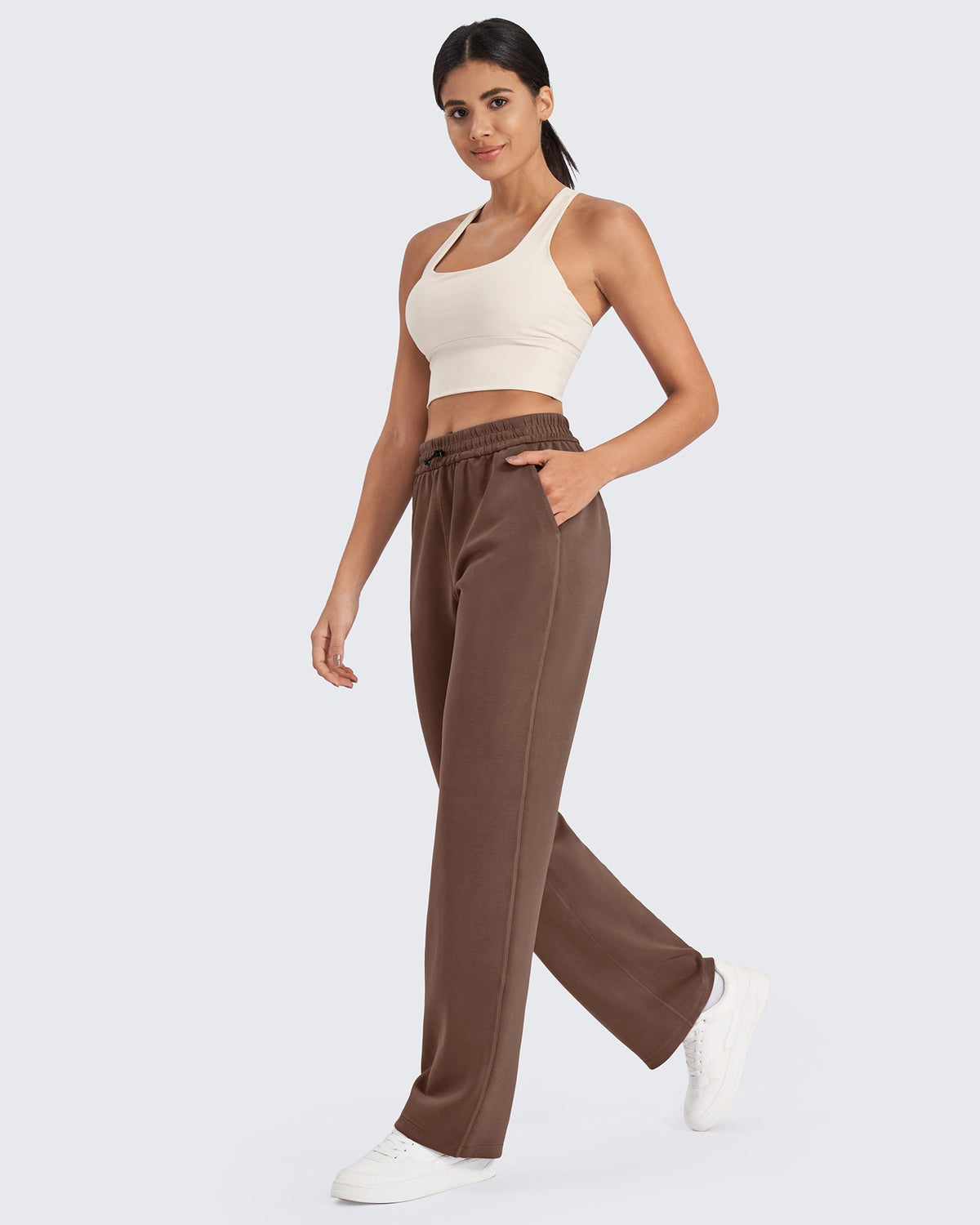 Smoofit Mid-Waist Wide Leg Sweatpants Tall