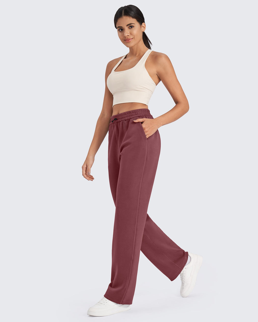 Smoofit Mid-Waist Wide Leg Sweatpants Tall