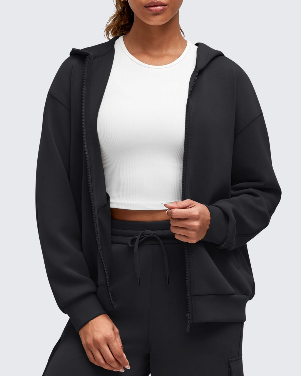 Smoofit Modal Soft Full Zip Hoodies Jackets