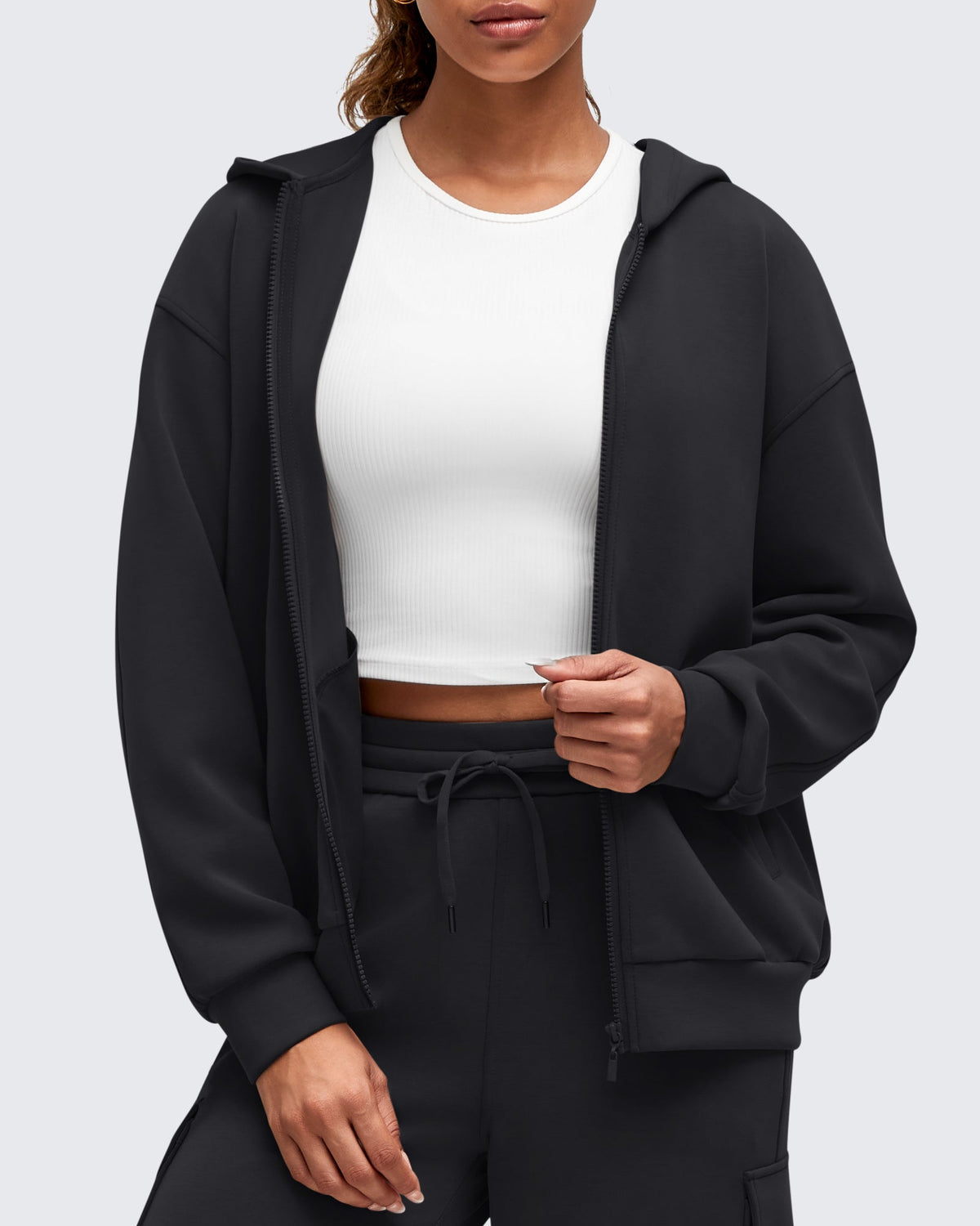 Smoofit Modal Soft Full Zip Hoodies Jackets