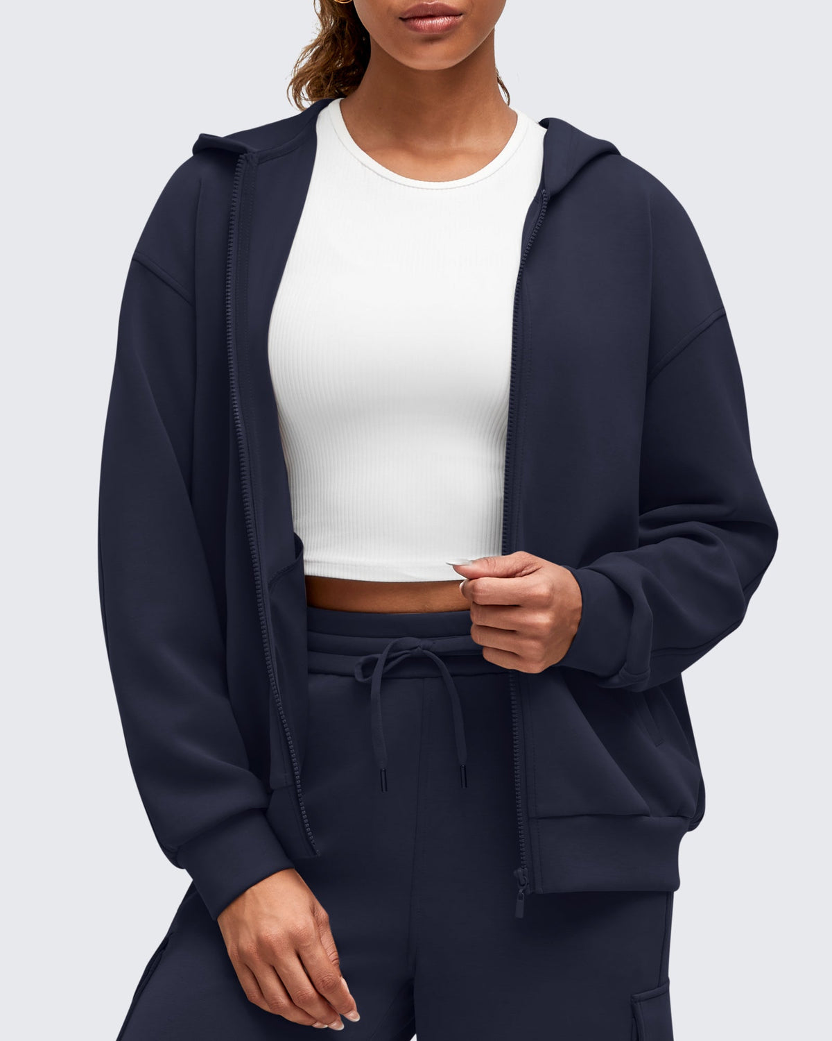 Smoofit Modal Soft Full Zip Hoodies Jackets