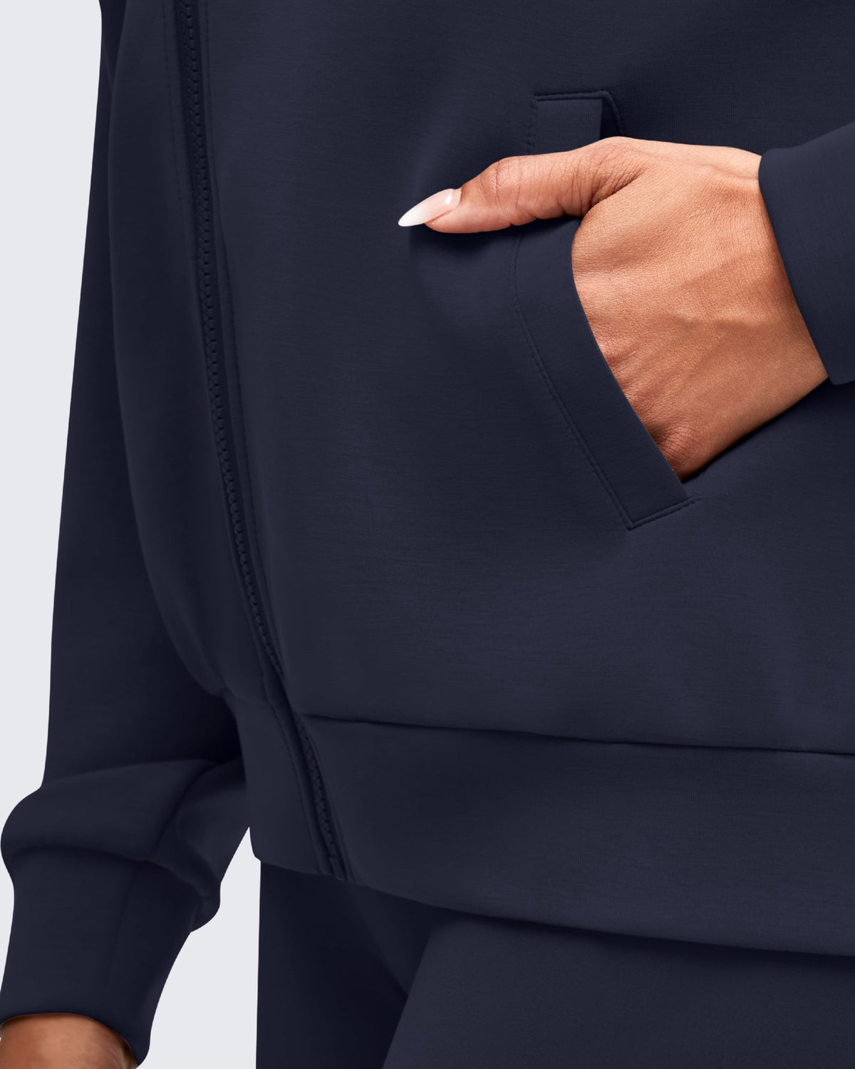 Smoofit Modal Soft Full Zip Hoodies Jackets