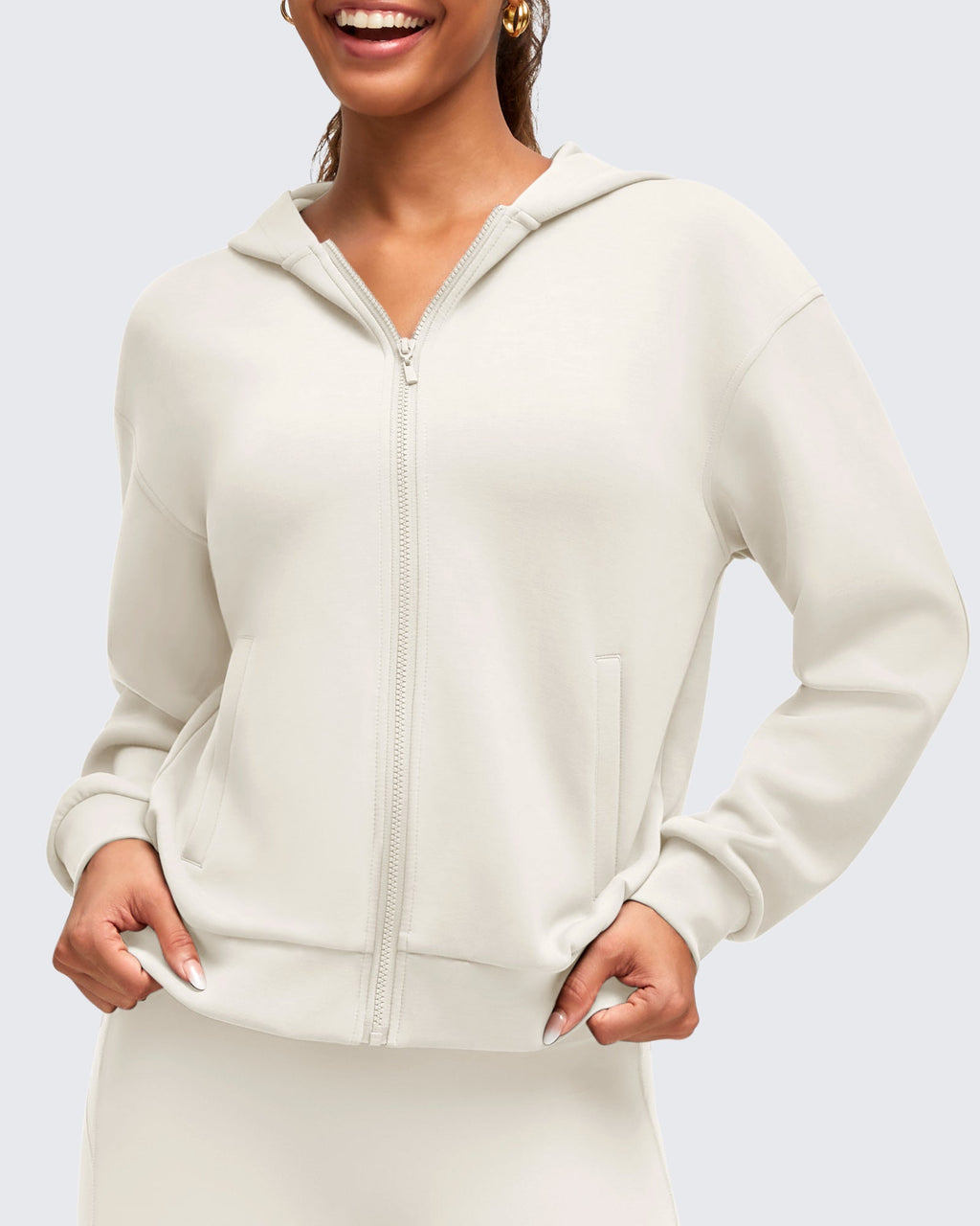 Smoofit Modal Soft Full Zip Hoodies Jackets