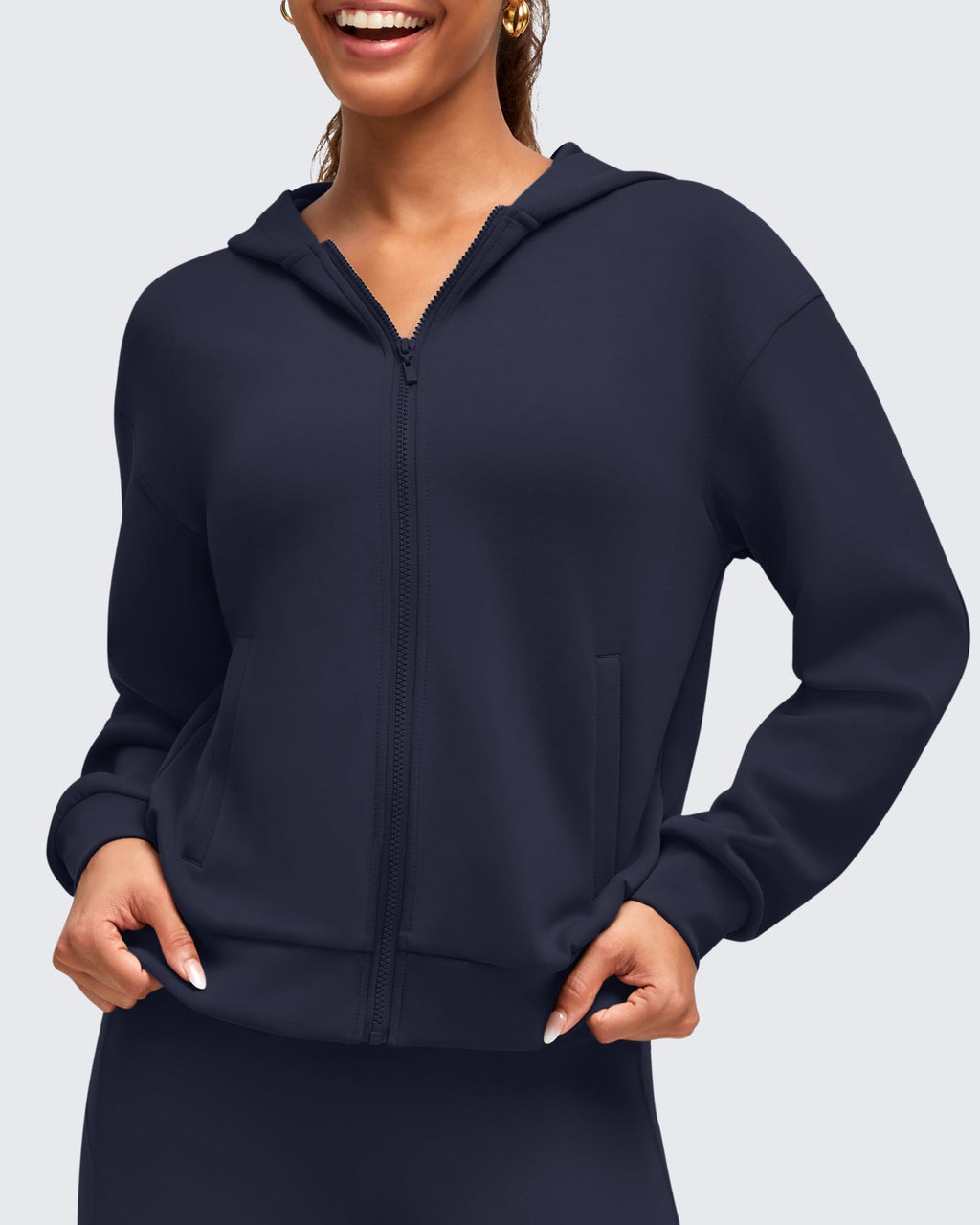 Smoofit Modal Soft Full Zip Hoodies Jackets