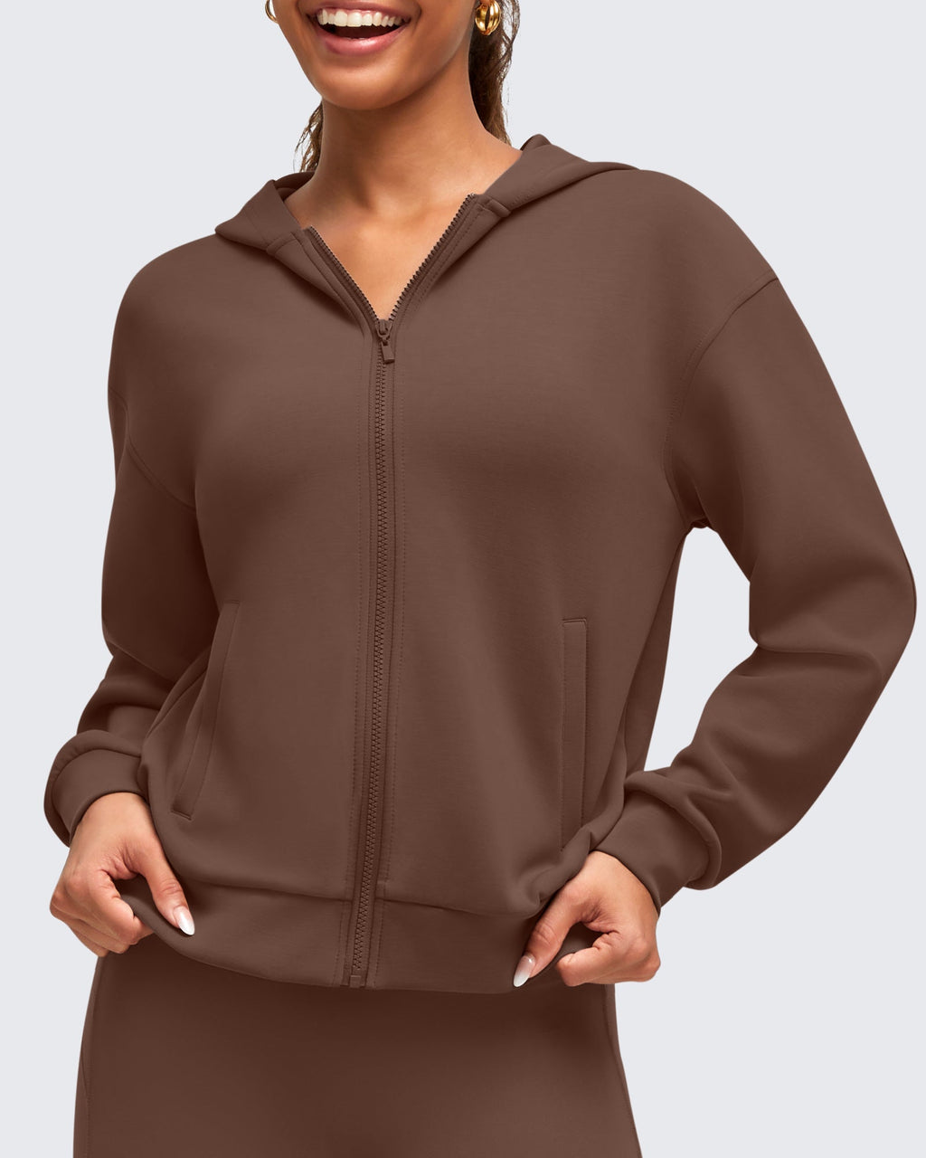 Smoofit Modal Soft Full Zip Hoodies Jackets
