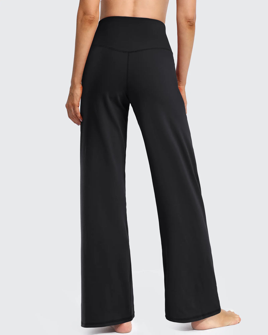 Wide Leg Pants Woman Yoga Pants with Pockets Petite