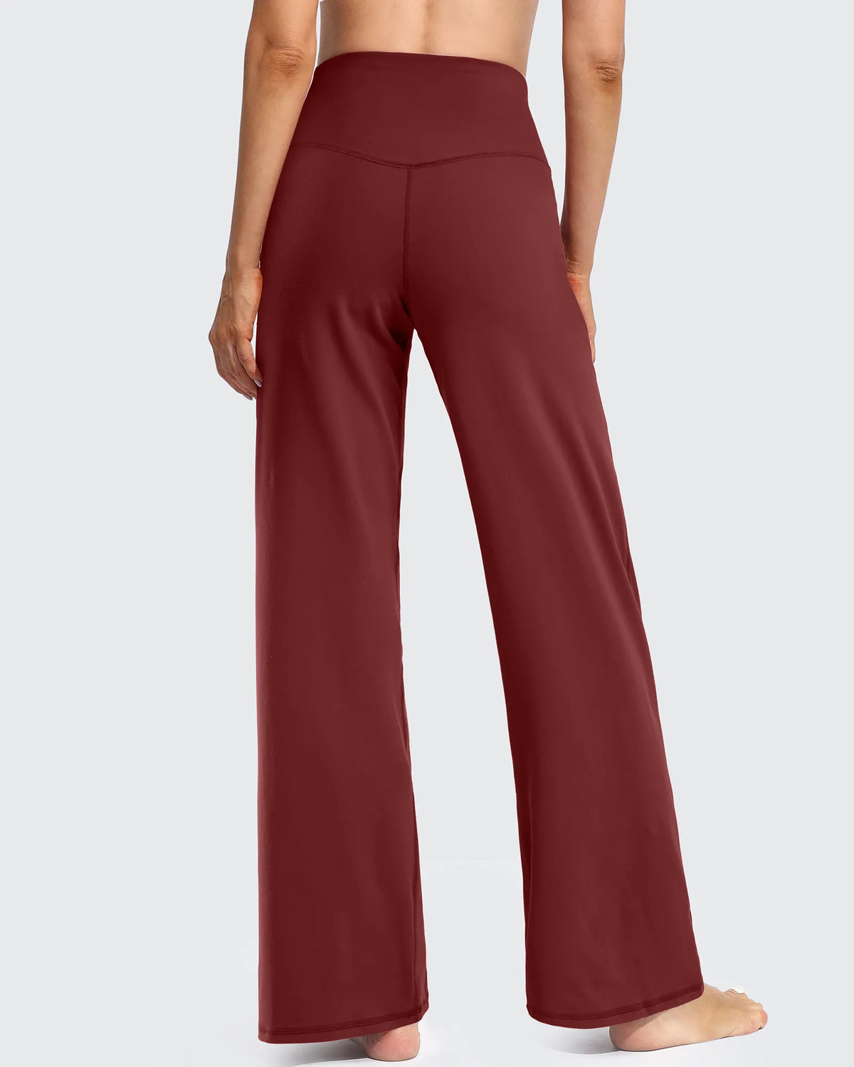 Wide Leg Pants Woman Yoga Pants with Pockets Regular