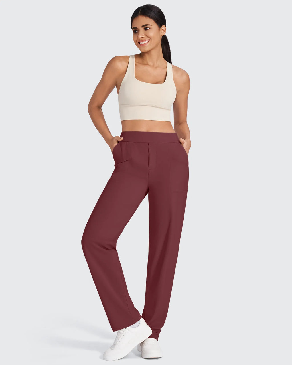 ShiftReady Straight Leg Yoga Work Pants 28''