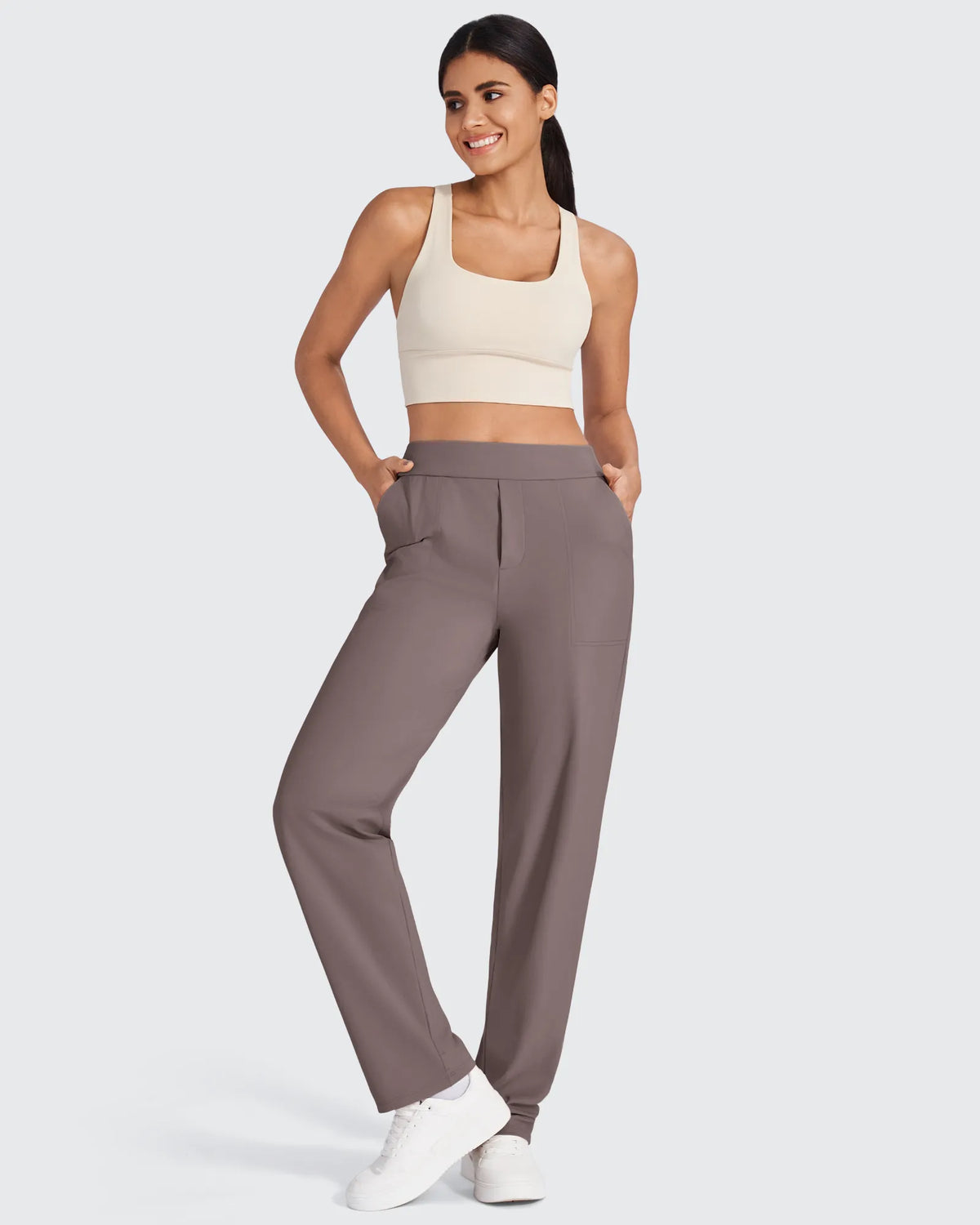 ShiftReady Straight Leg Yoga Work Pants 28''
