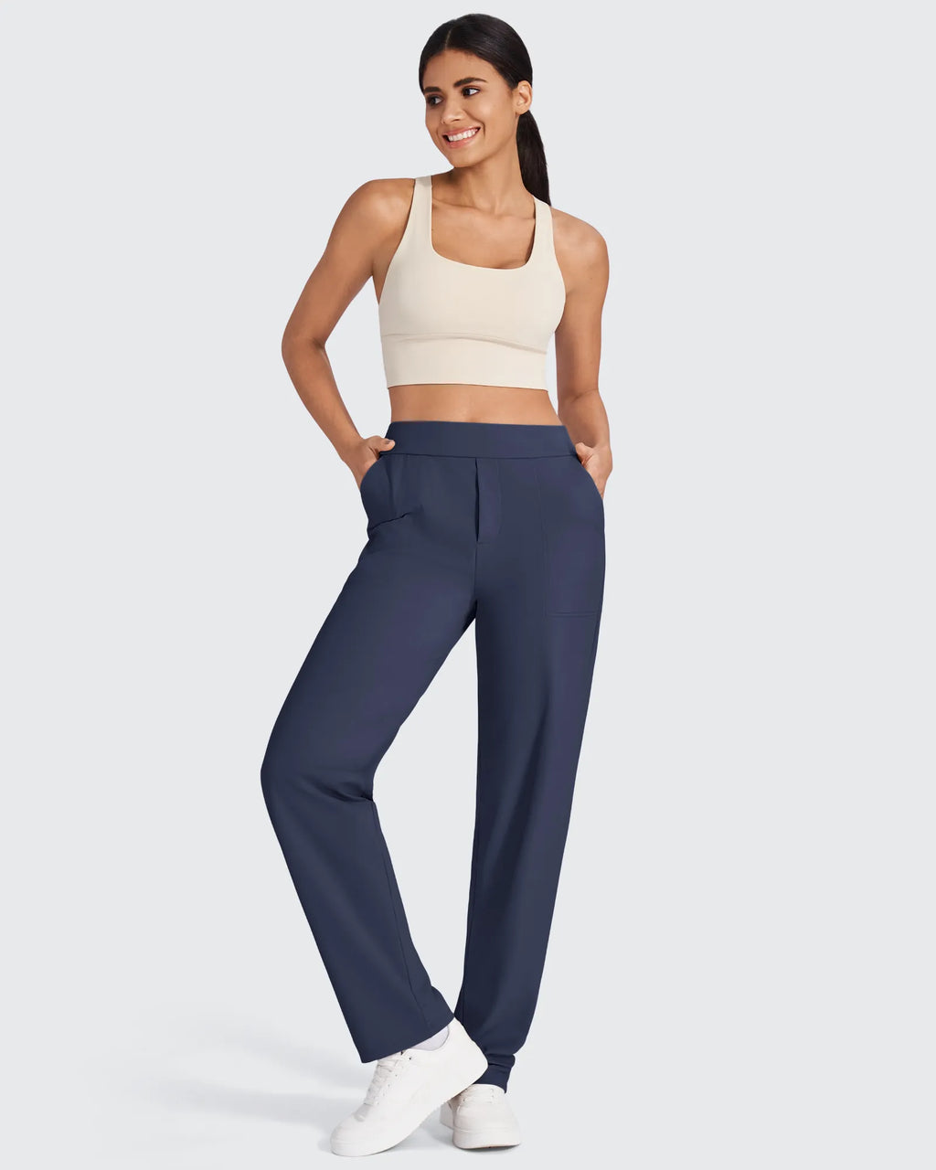 ShiftReady Straight Leg Yoga Work Pants 32''