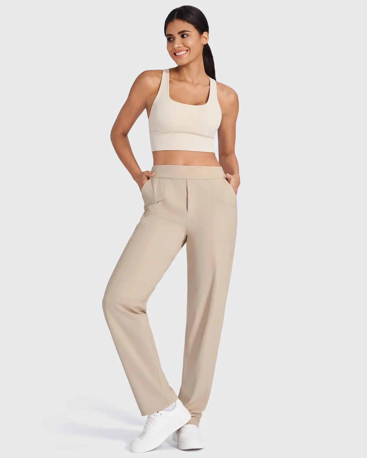ShiftReady Straight Leg Yoga Work Pants 32''