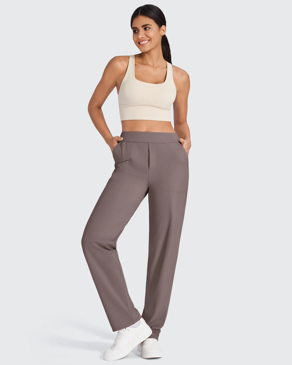 ShiftReady Straight Leg Yoga Work Pants 32''