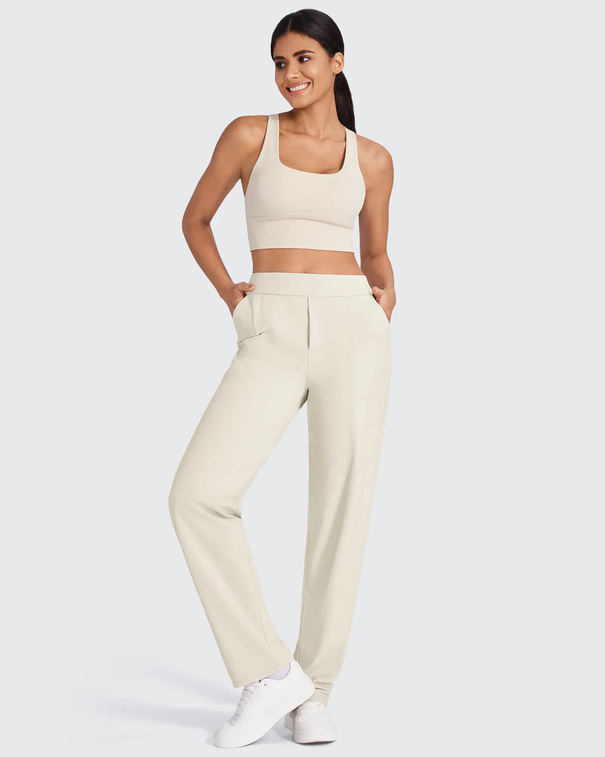 ShiftReady Straight Leg Yoga Work Pants 28''