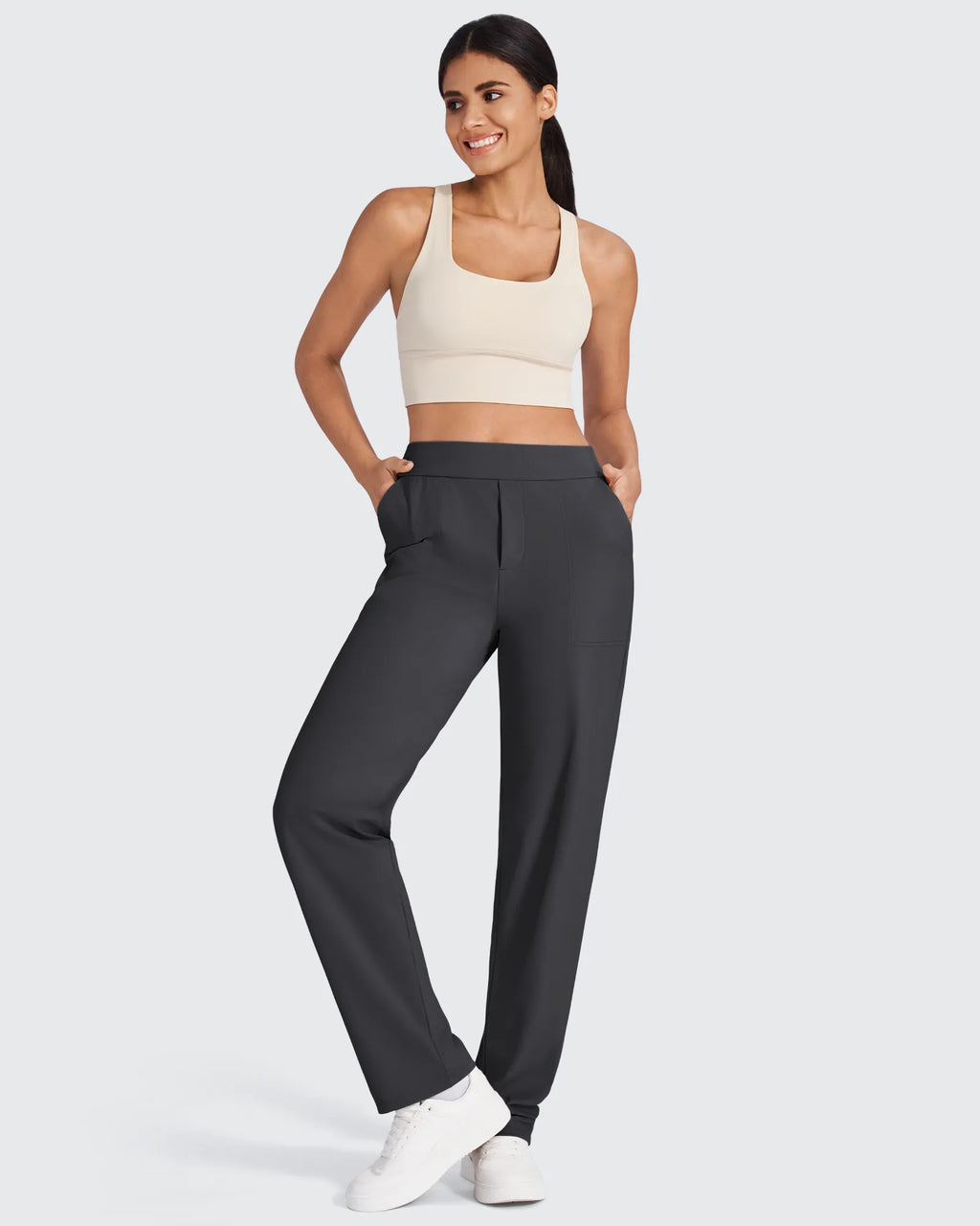 ShiftReady Straight Leg Yoga Work Pants 32''