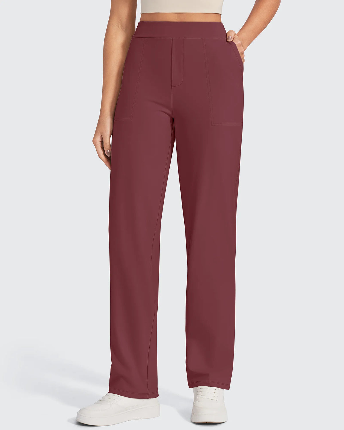 ShiftReady Straight Leg Yoga Work Pants 30''