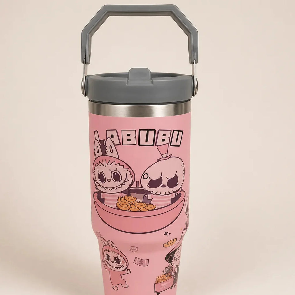 Labubu 30 oz Tumbler - PINK BABUBU
