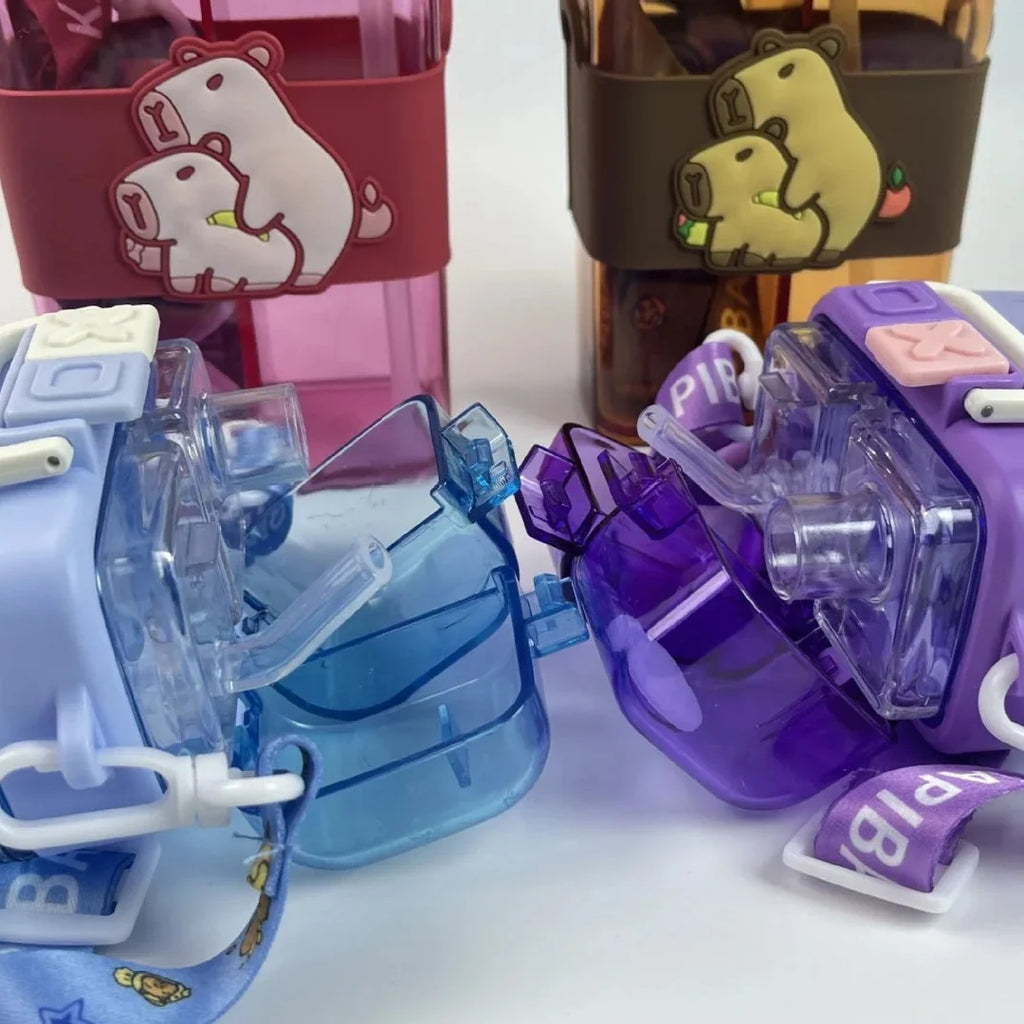 Capybara Double Drink Square Bottle