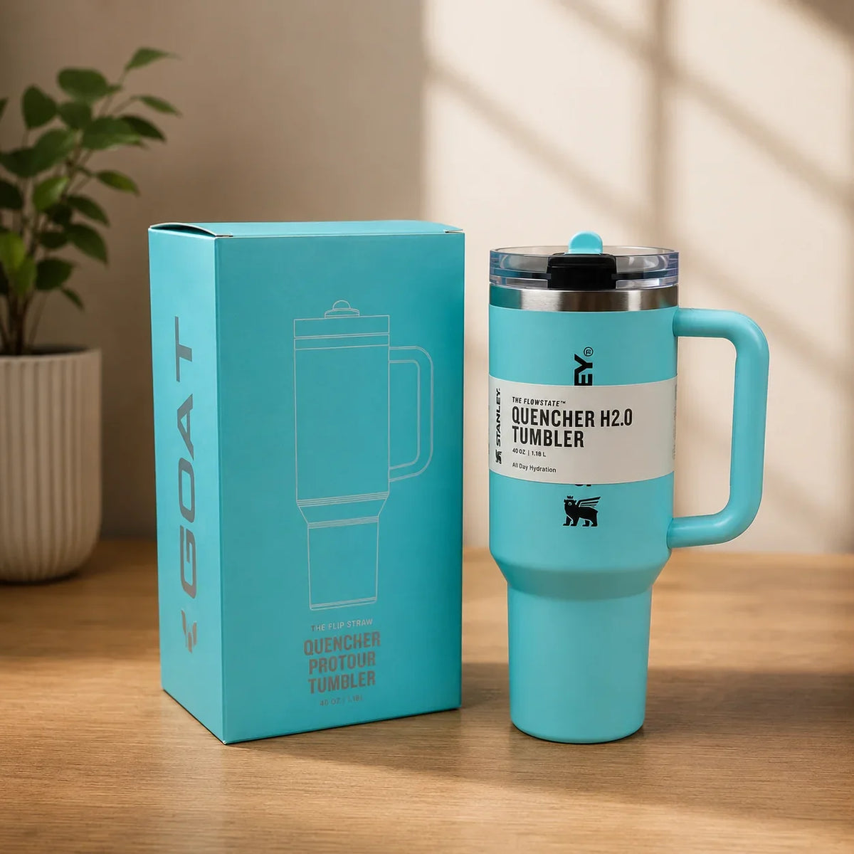 Messi x Stanley ProTour Tumbler - Turquoise