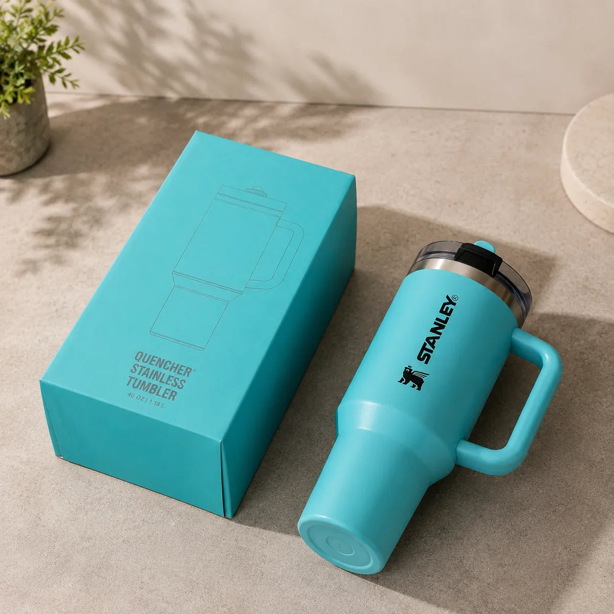 Messi x Stanley ProTour Tumbler - Turquoise