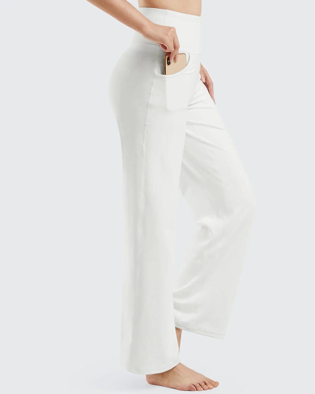Wide Leg Pants Woman Yoga Pants with Pockets Tall