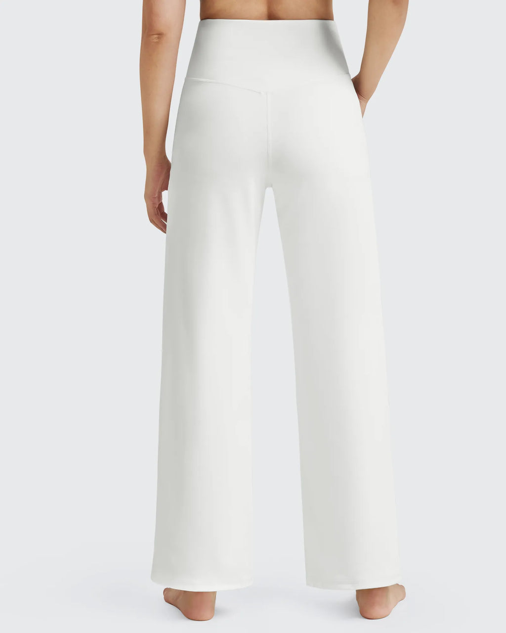 Wide Leg Pants Woman Yoga Pants with Pockets Petite