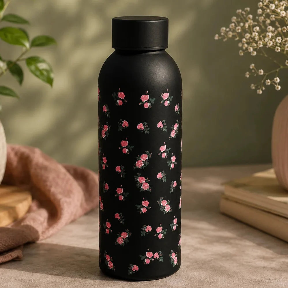 Printed Stainless Steel Insulated Thermos Water Bottle