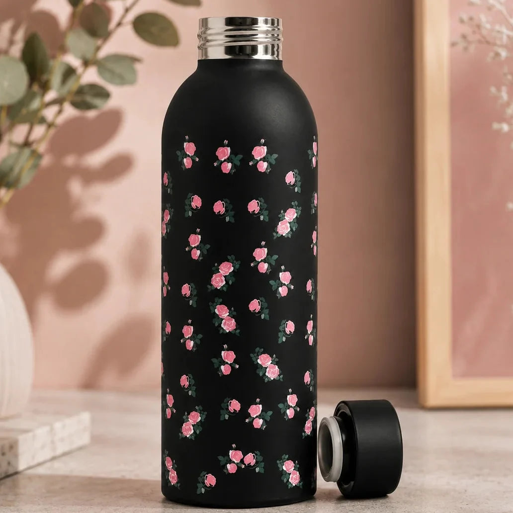 Printed Stainless Steel Insulated Thermos Water Bottle