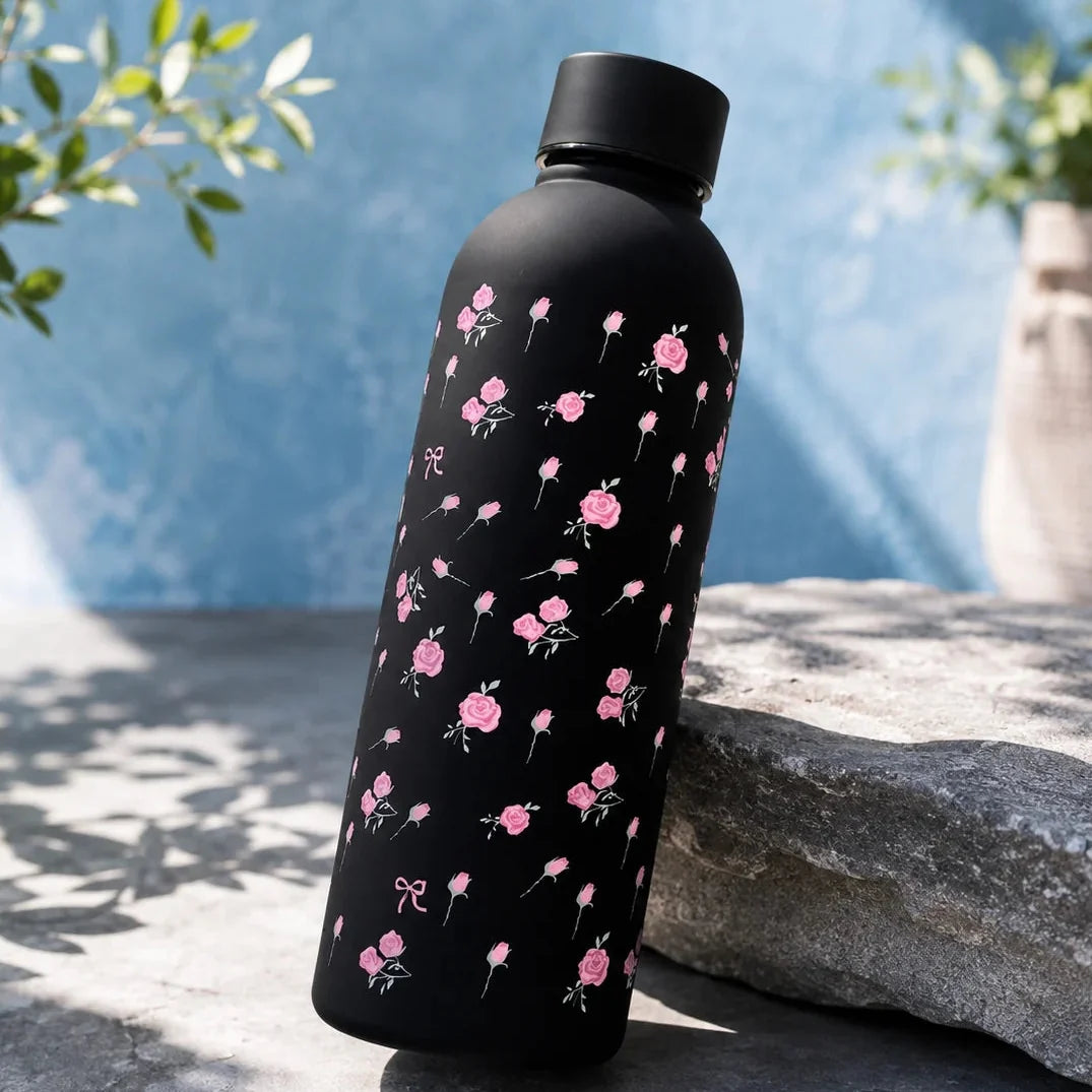 Printed Stainless Steel Insulated Thermos Water Bottle