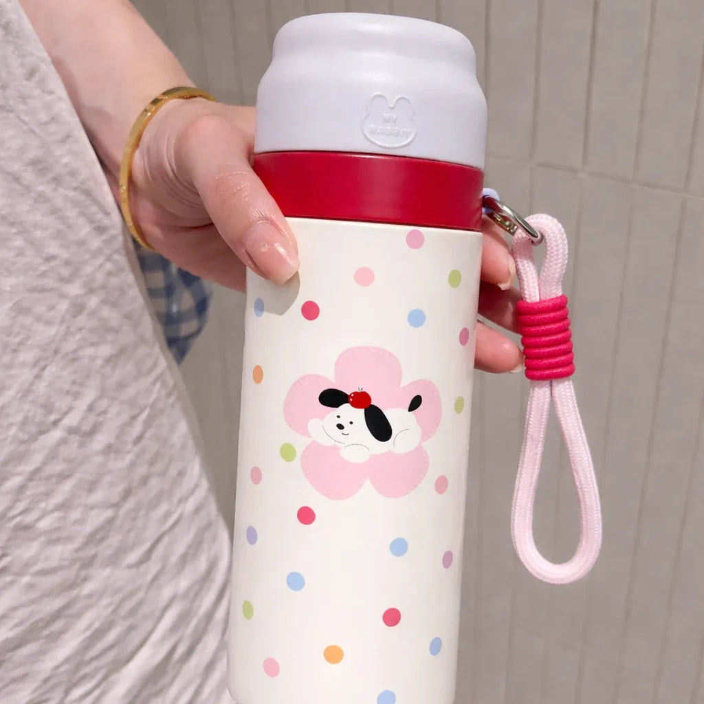 Soothing Colors Cute Steel Thermos Water Cups