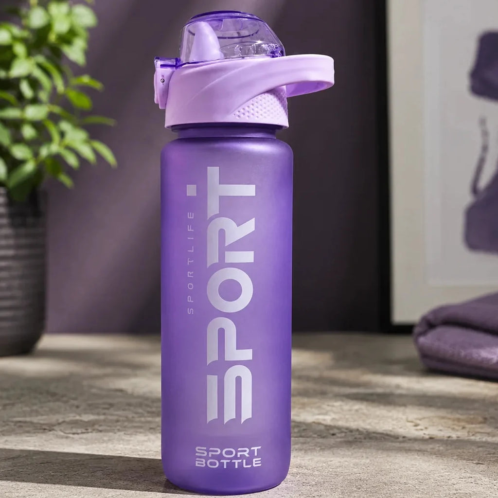 Sports Frosted Water Bottle