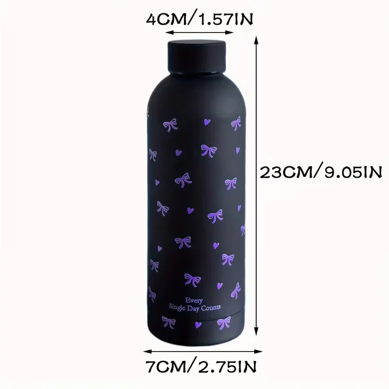 Printed Stainless Steel Insulated Thermos Water Bottle
