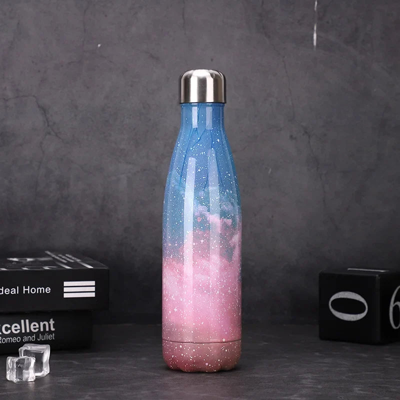 Gradient Style Stainless Steel Vaccume Bottle