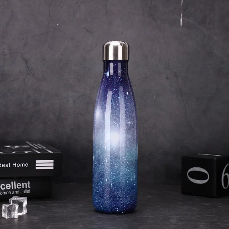 Gradient Style Stainless Steel Vaccume Bottle